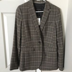 Banana Republic Plaid Blazer